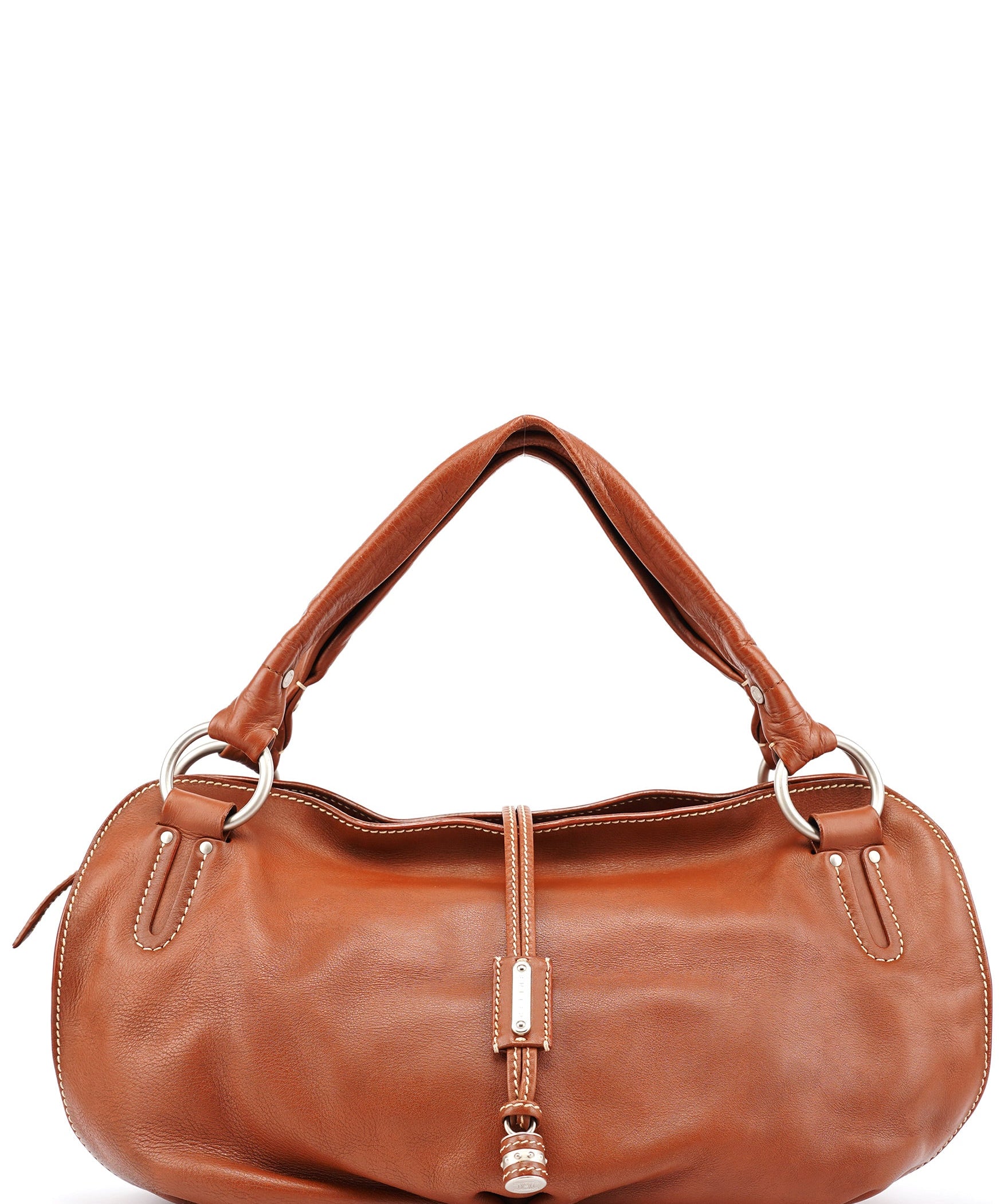 Celine Brown Leather Bittersweet Shoulder Bag