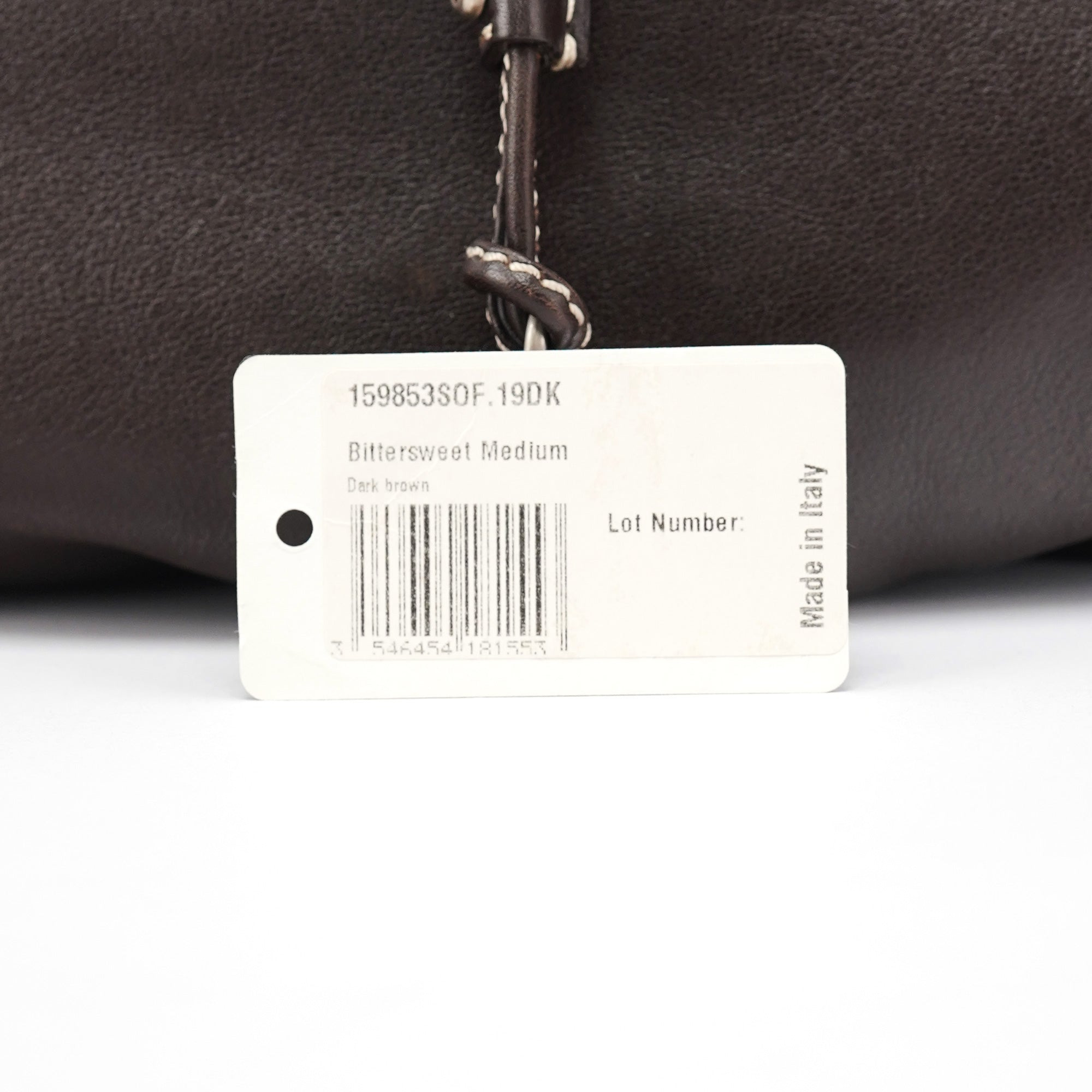 Celine Bittersweet Schultertasche aus braunem Leder