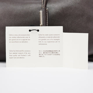 Celine Brown Leather Bittersweet Shoulder Bag