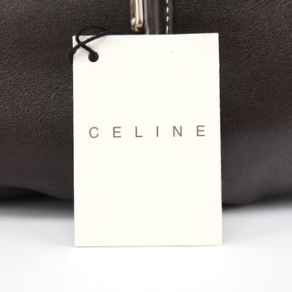 Celine Brown Leather Bittersweet Shoulder Bag