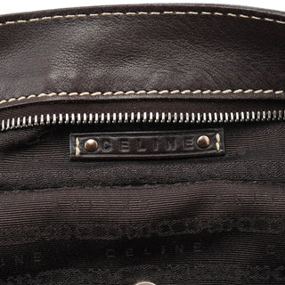 Celine Brown Leather Bittersweet Shoulder Bag