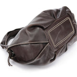 Celine Bittersweet Schultertasche aus braunem Leder