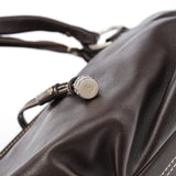 Celine Bittersweet Schultertasche aus braunem Leder