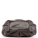 Celine Bittersweet Schultertasche aus braunem Leder