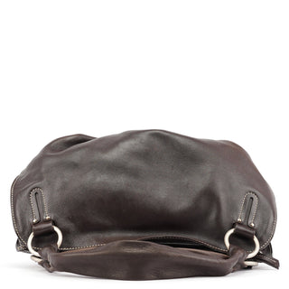 Celine Brown Leather Bittersweet Shoulder Bag