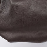 Celine Sac porté épaule Bittersweet en cuir marron