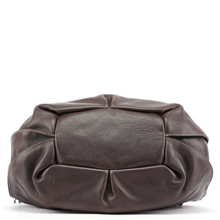 Celine Brown Leather Bittersweet Shoulder Bag