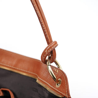 Celine Brown Leather Bittersweet Shoulder Bag