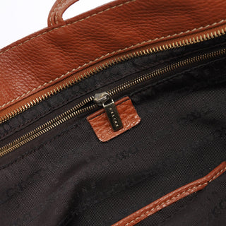 Celine Brown Leather Bittersweet Shoulder Bag