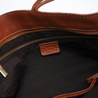 Celine Brown Leather Bittersweet Shoulder Bag