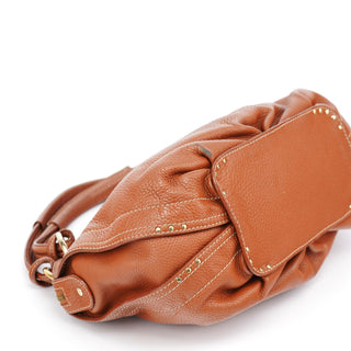 Celine Brown Leather Bittersweet Shoulder Bag