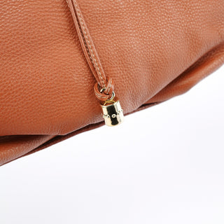 Celine Brown Leather Bittersweet Shoulder Bag