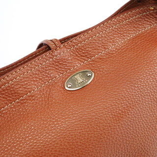 Celine Brown Leather Bittersweet Shoulder Bag