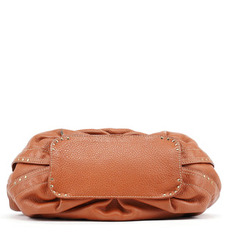 Celine Brown Leather Bittersweet Shoulder Bag