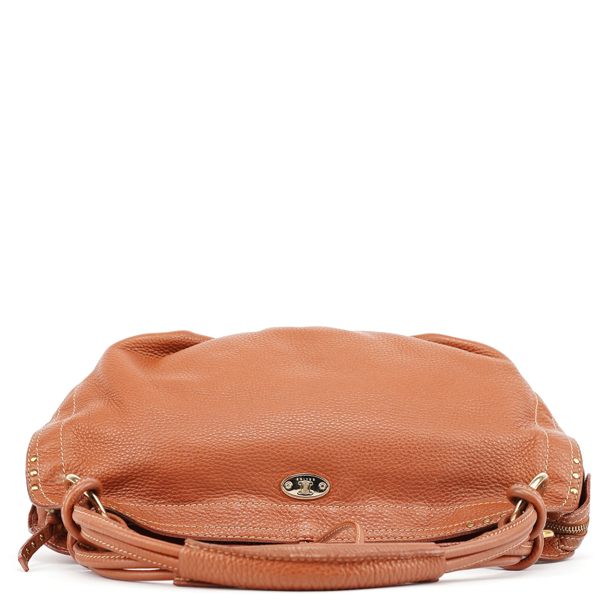 Celine Brown Leather Bittersweet Shoulder Bag