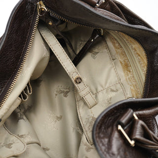 Celine Brown Leather Bittersweet Shoulder Bag