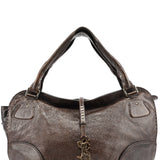 Celine Brown Leather Bittersweet Shoulder Bag