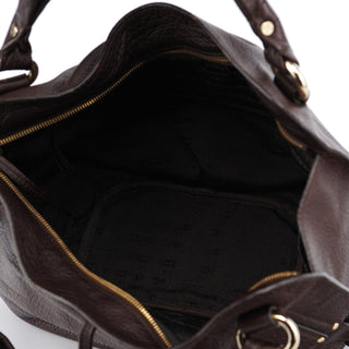 Celine Brown Leather Bittersweet Shoulder Bag