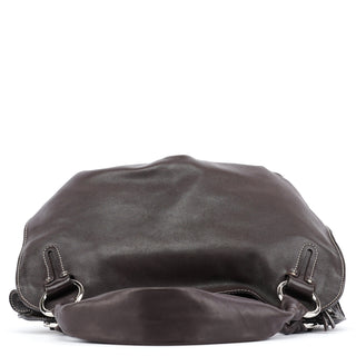 Celine Brown Leather Bittersweet Shoulder Bag