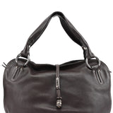 Celine Bittersweet Schultertasche aus braunem Leder