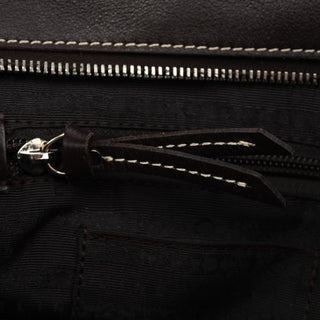 Celine Brown Leather Bittersweet Shoulder Bag