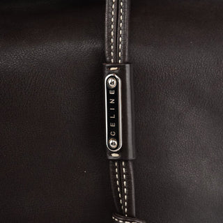 Celine Brown Leather Bittersweet Shoulder Bag