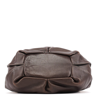 Celine Brown Leather Bittersweet Shoulder Bag