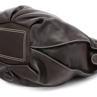 Celine Brown Leather Bittersweet Shoulder Bag