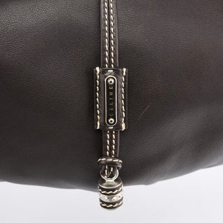 Celine Brown Leather Bittersweet Shoulder Bag