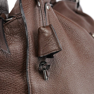 Celine Brown Leather Bittersweet Shoulder Bag