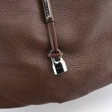 Celine Sac porté épaule Bittersweet en cuir marron