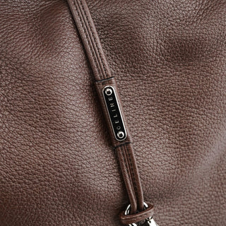 Celine Brown Leather Bittersweet Shoulder Bag