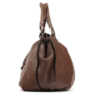 Celine Brown Leather Bittersweet Shoulder Bag