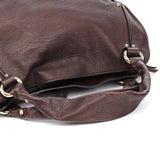 Celine Sac porté épaule Bittersweet en cuir marron