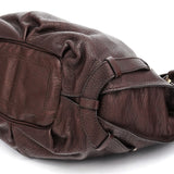 Celine Sac porté épaule Bittersweet en cuir marron
