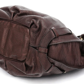 Celine Brown Leather Bittersweet Shoulder Bag