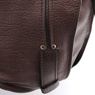 Celine Brown Leather Bittersweet Shoulder Bag