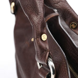 Celine Brown Leather Bittersweet Shoulder Bag