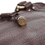Celine Brown Leather Bittersweet Shoulder Bag