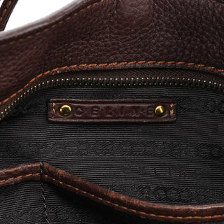 Celine Brown Leather Bittersweet Shoulder Bag