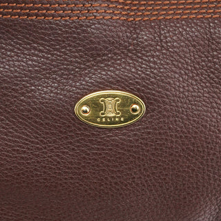 Celine Brown Leather Bittersweet Shoulder Bag