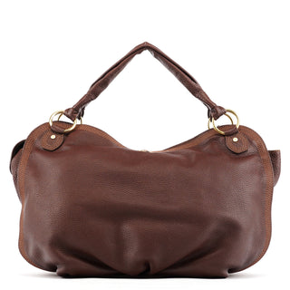 Céline Brown Leather Bittersweet Shoulder Bag