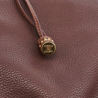 Céline Brown Leather Bittersweet Shoulder Bag