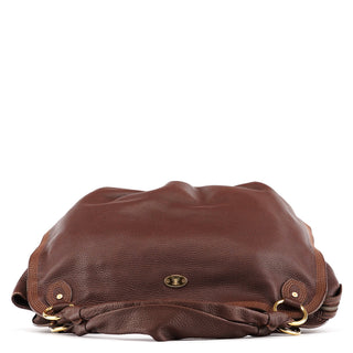 Céline Brown Leather Bittersweet Shoulder Bag