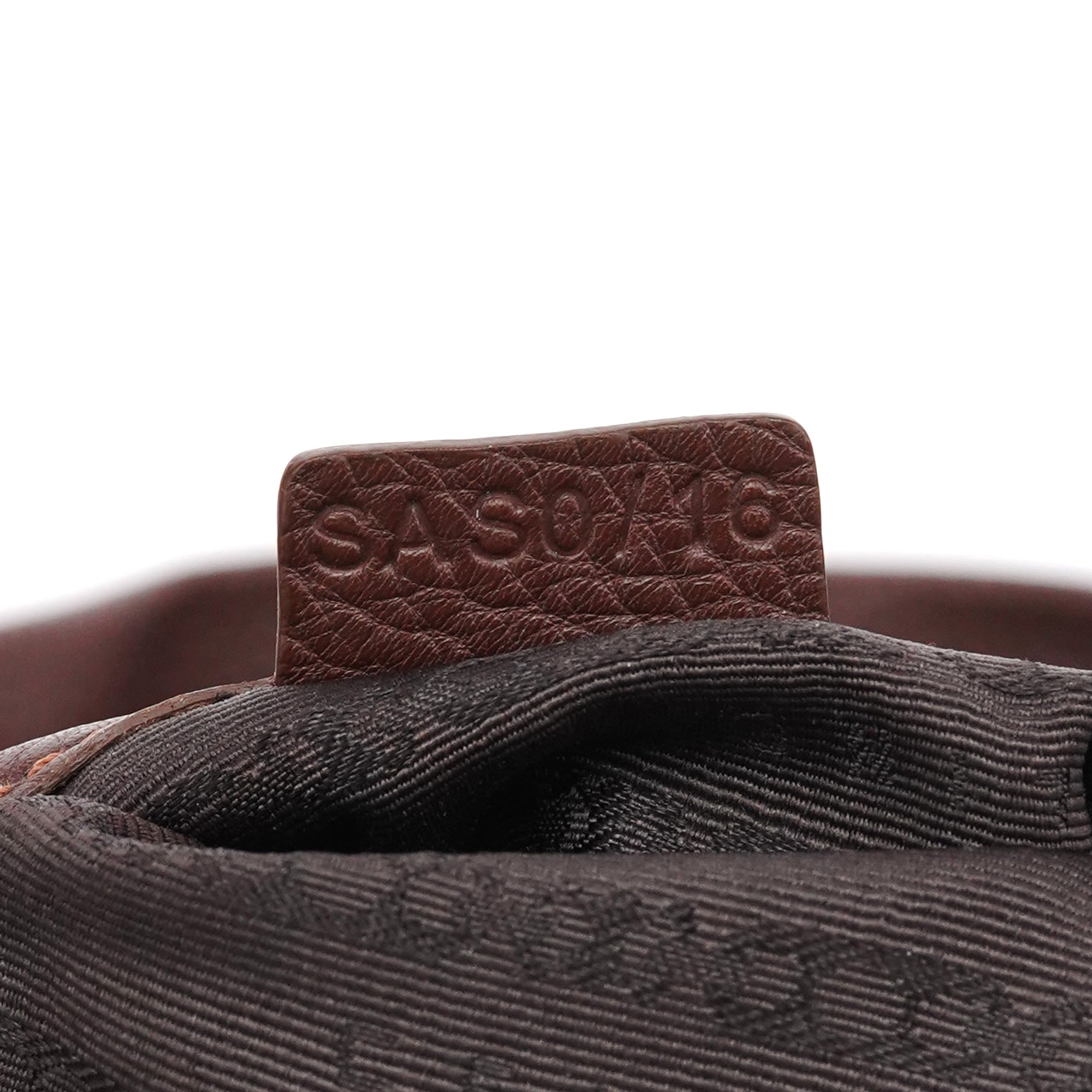 Celine Sac porté épaule Bittersweet en cuir marron