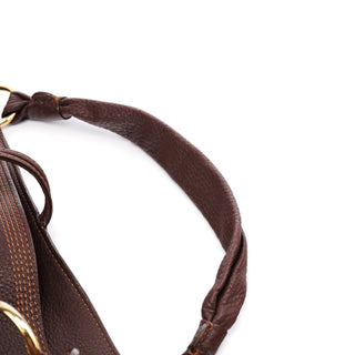 Céline Brown Leather Bittersweet Shoulder Bag