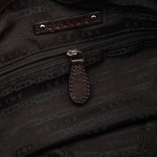 Celine Brown Leather Pillow 2-Way Bag
