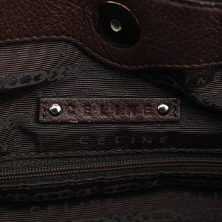 Celine Brown Leather Pillow 2-Way Bag