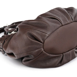 Celine Brown Leather Pillow 2-Way Bag