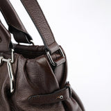 Celine Brown Leather Pillow 2-Way Bag